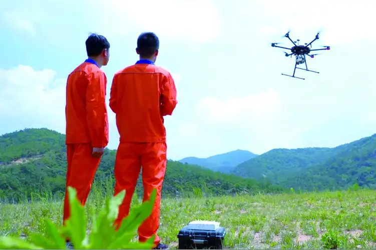 七里河无人机倾斜摄影巡检拍摄